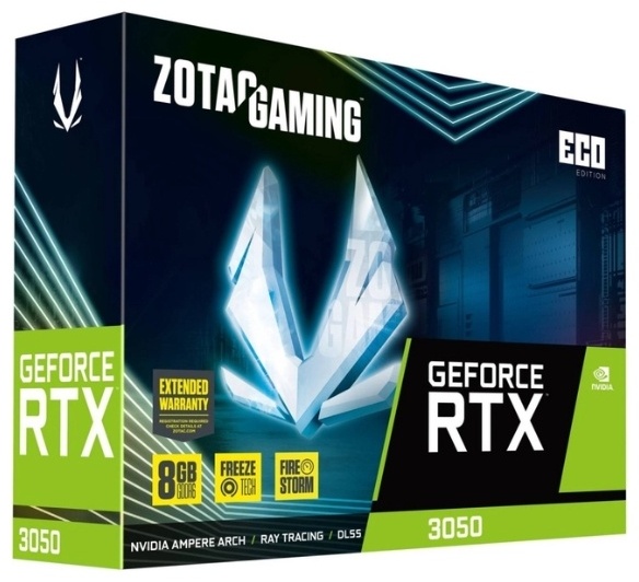 ZOTAC Gaming RTX 3050 ECO ZT-A30500K-10M 8 Гб