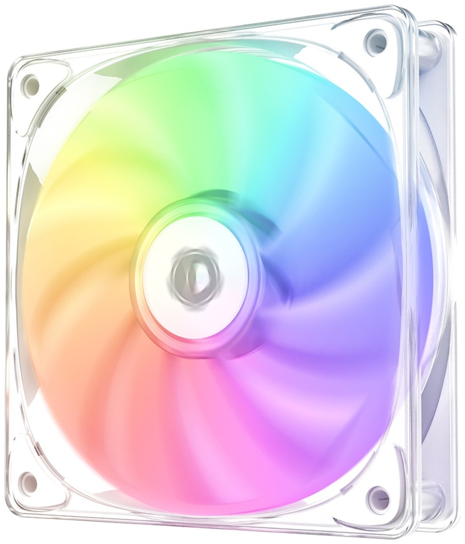 ID-COOLING CRYSTAL 120, белый