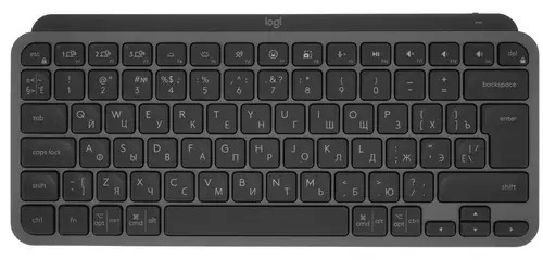 Клавиатура Logitech MX Keys Mini Pale 920-010501, черная