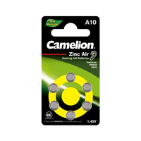 Батарейка Camelion Zinc Air A10 BP6 6 шт