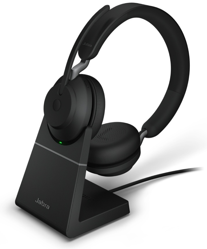 Jabra Evolve2 65 Link380a MS Stereo Stand черный