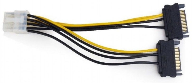 Кабель Cablexpert SATA - 8 pin 0.15 м CC-PSU-83