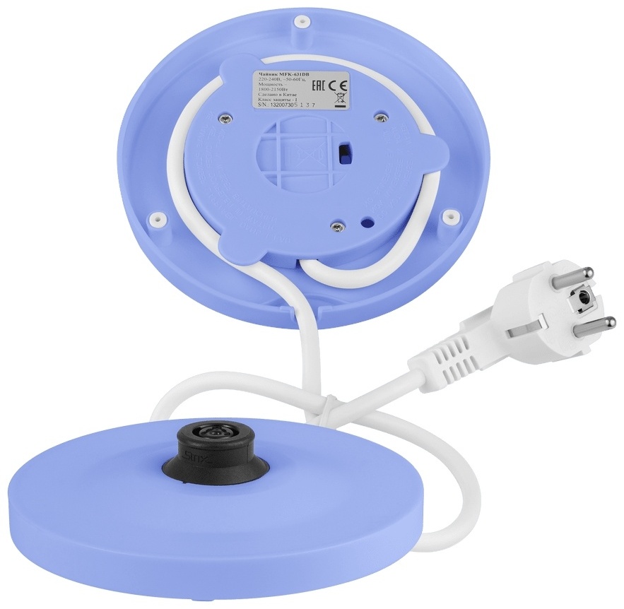 Электрочайник MAUNFELD MFK-631DB голубой