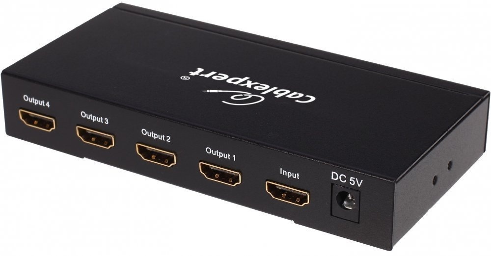 Переходник Cablexpert DSP-4PH4-02 HDMI - HDMI