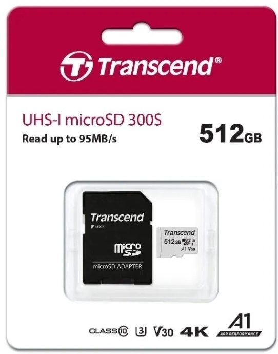 Transcend TS512GUSD300S-A 512 Гб