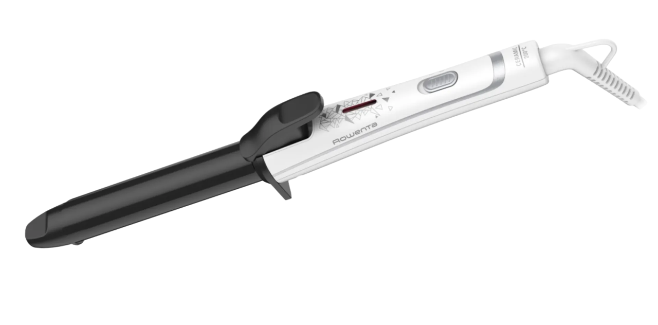 Щипцы для завивки Rowenta CF3225F0 черно-белые