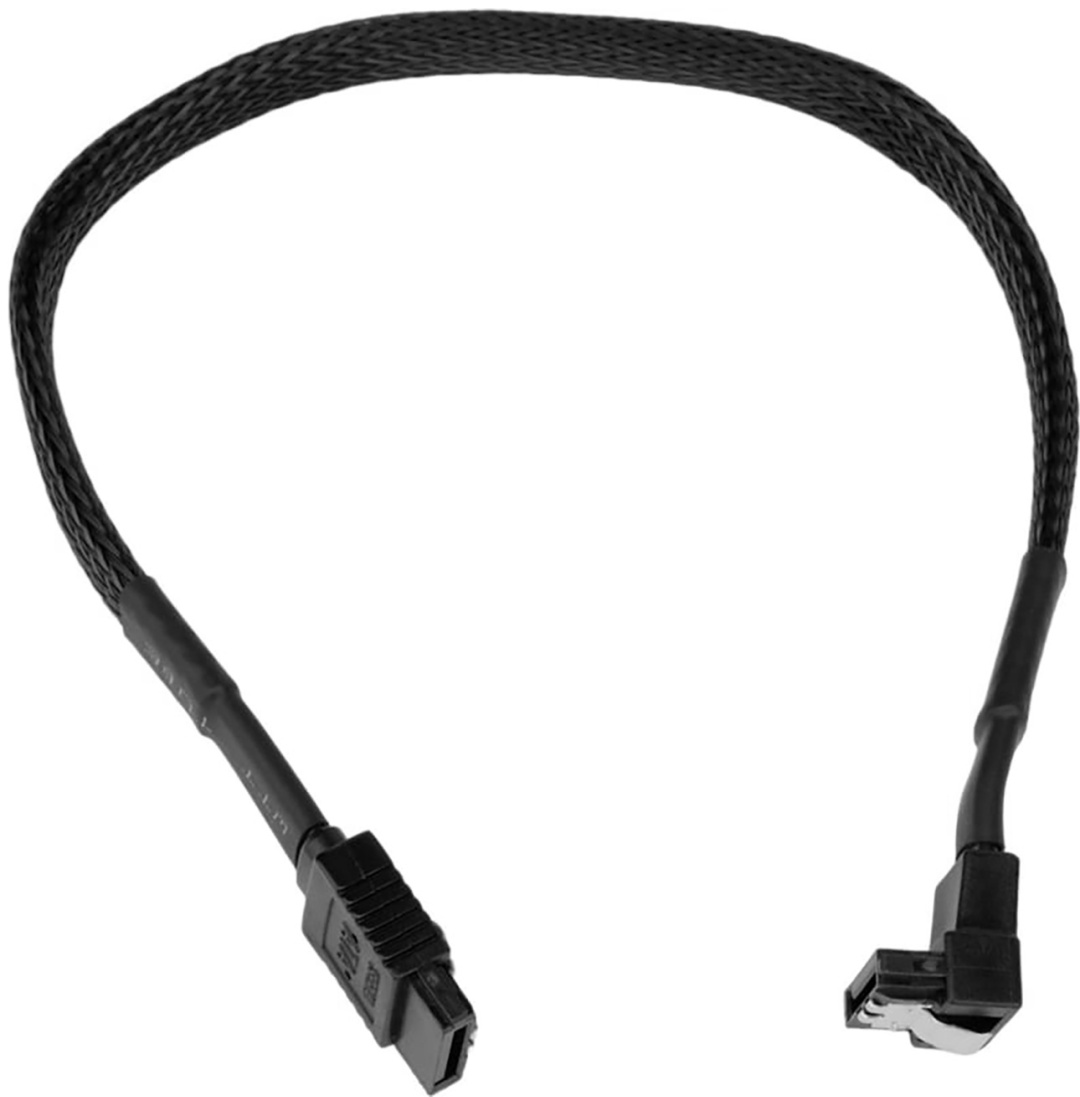 Кабель Cablexpert SATA - SATA 0.3 м CC-SATAM-DATA90-BLBR-30C...