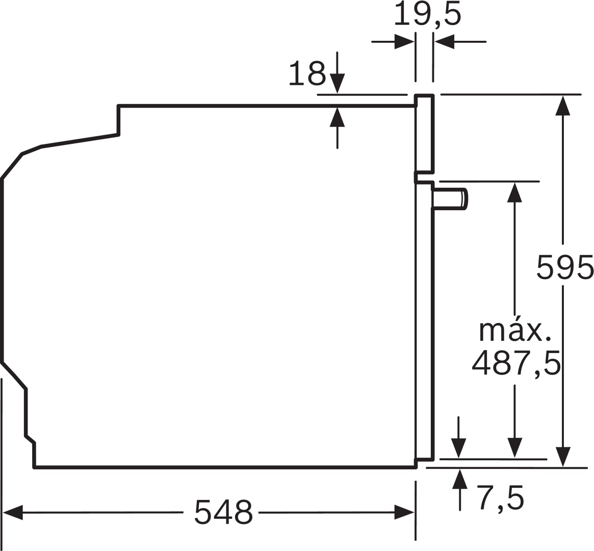 Bosch HBG7764B1 черный
