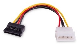 Переходник iPower Molex - SATA 0.2 м