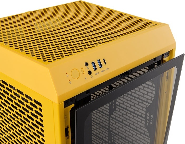 Thermaltake The Tower 200 Bumblebee CA-1X9-00S4WN-00 желтый