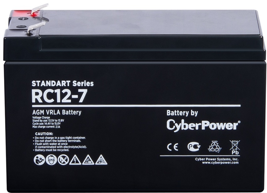 Аккумуляторная батарея CyberPower RC12-7 12В