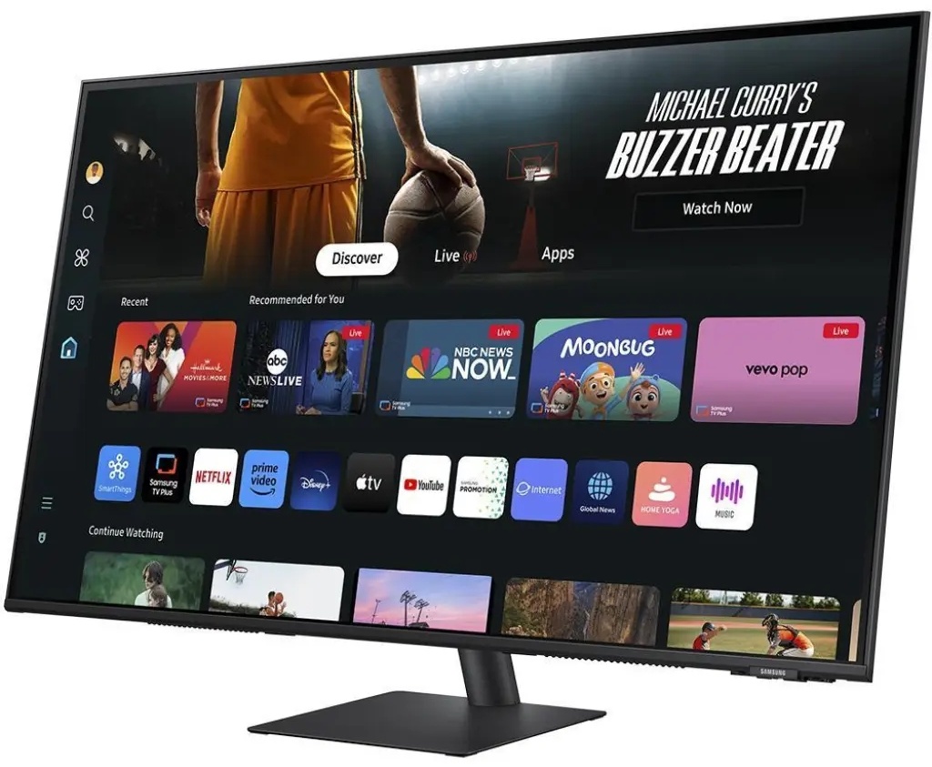 Samsung SMART LS43DM700UIXCI черный