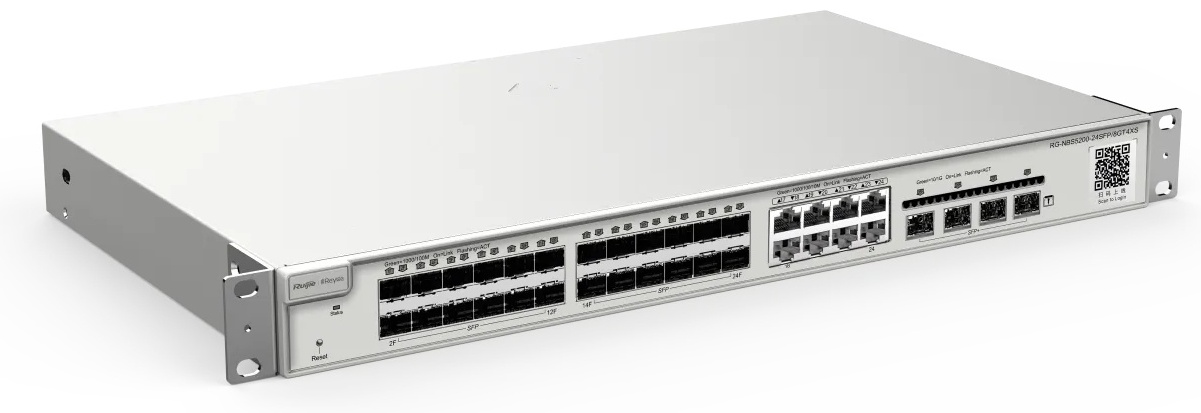Коммутатор Ruijie RG-NBS5200-24SFP/8GT4XS