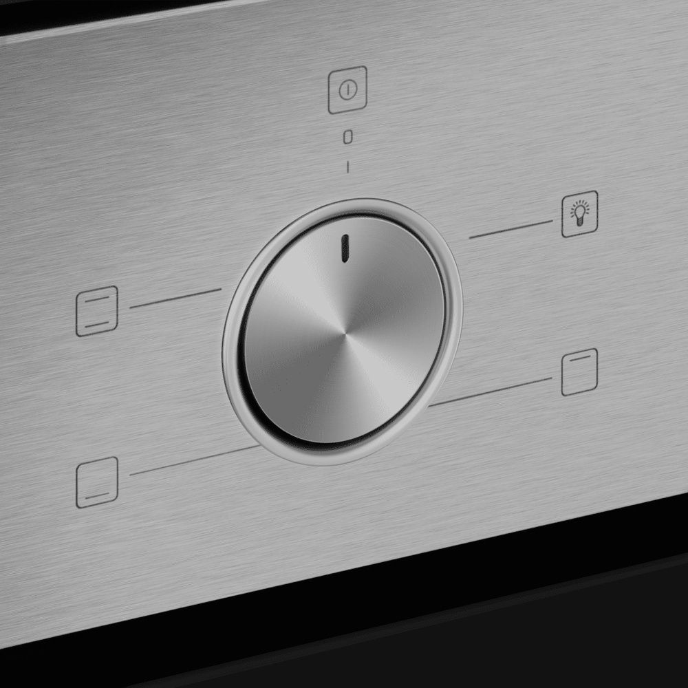 Духовой шкаф MAUNFELD AEOC6040S черно-серебристый