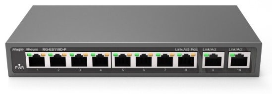 Коммутатор Ruijie RG-ES110D-P