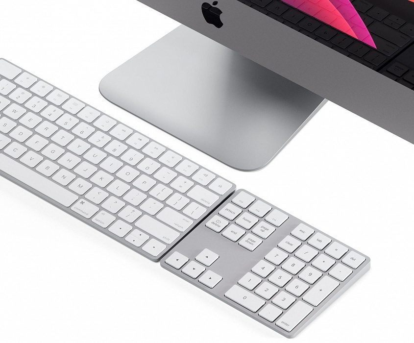 Satechi Bluetooth Extended Keypad ST-XLABKS серебристый