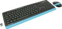 A4Tech Fstyler Wireless FG1010 голубой + мышь