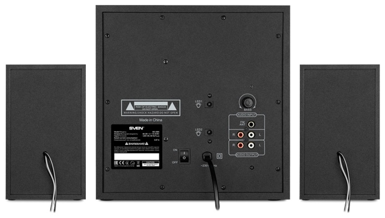 Компьютерные колонки Sven MS-2085 черные