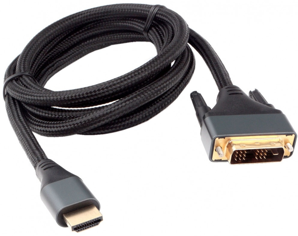 Кабель Cablexpert CC-HDMI-DVI-4K-6 DVI-D - DVI-D 1.8 м