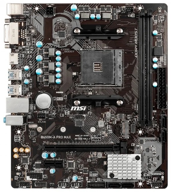 MSI B450M-A PRO MAX