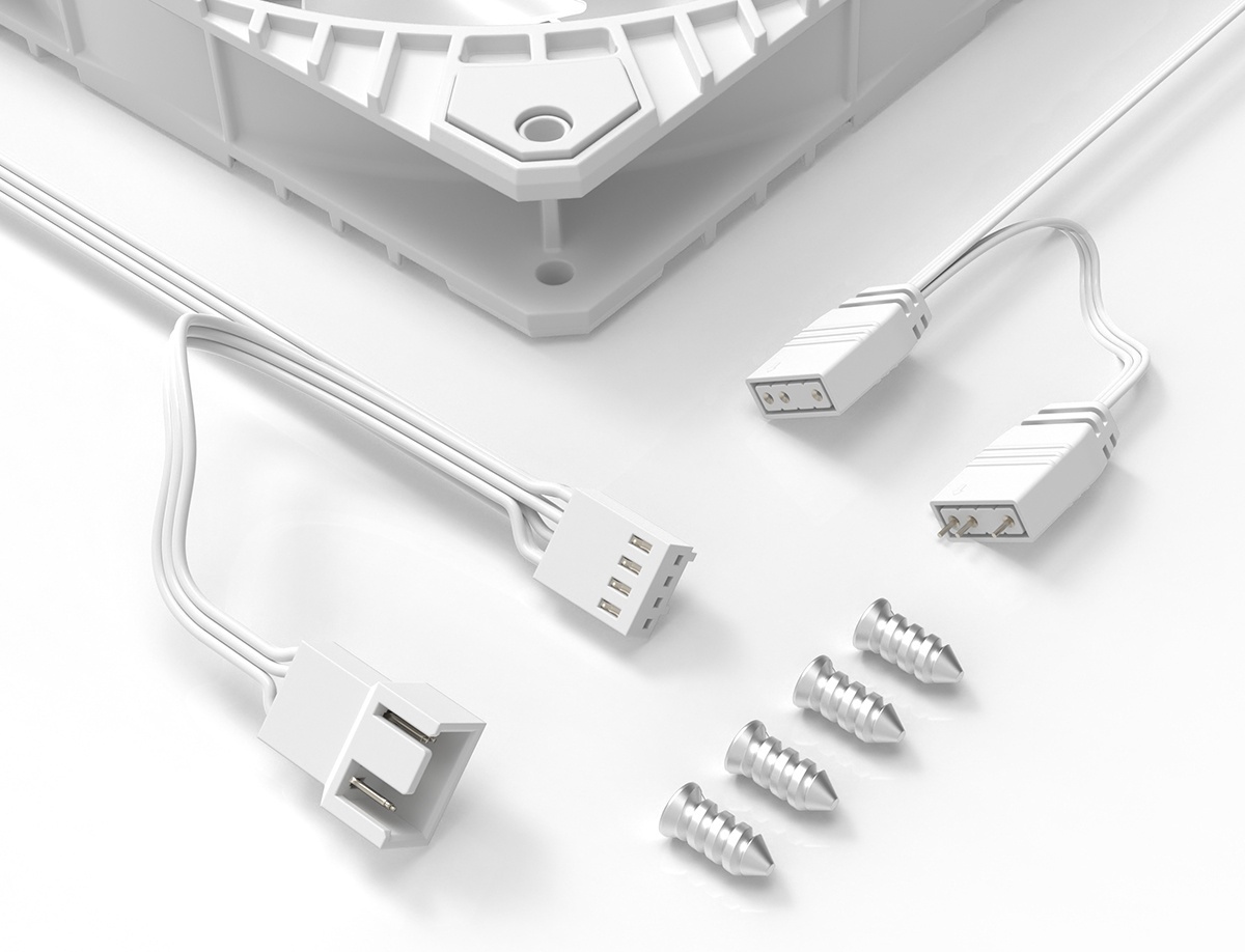 ID-COOLING WF-14025-XT ARGB WHITE