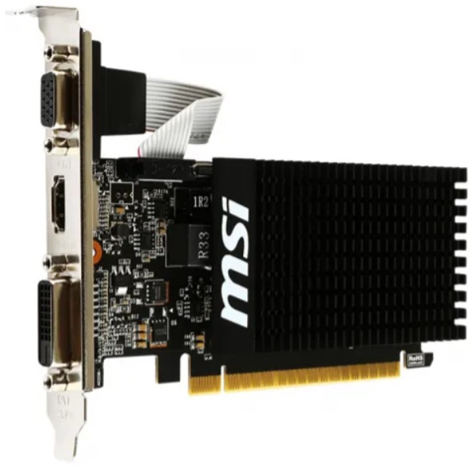 MSI GeForce GT 710 2GD3H LP 2 ГБ