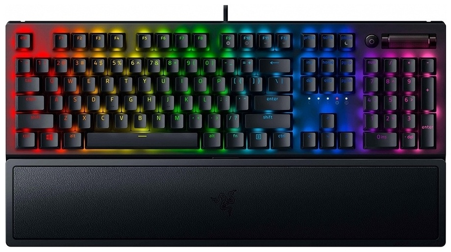 Razer BlackWidow V3 Green Switch черный