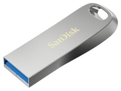 SanDisk Ultra Luxe SDCZ74-128G-G46 128GB серебристый