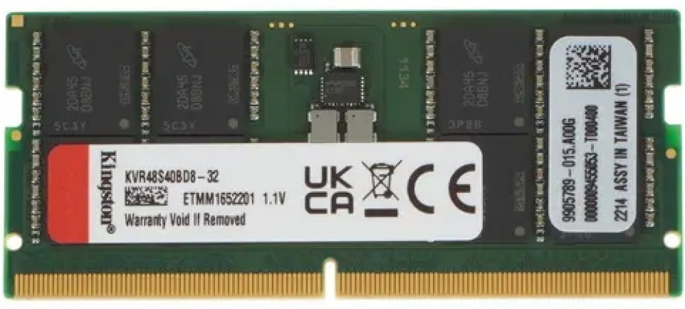 Оперативная память Kingston KVR48S40BD8-32, 32Gb