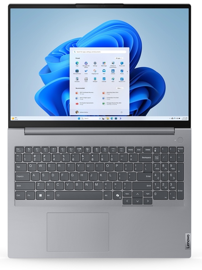 Lenovo ThinkBook 16 G7 IML 21MS008RRU серый