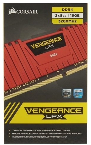 Corsair Vengeance LPX CMK16GX4M2B3200C16R 16 Гб