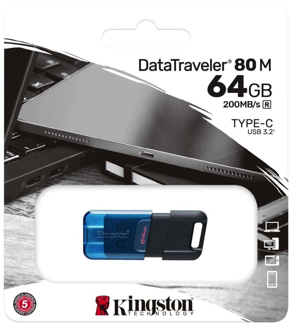 Kingston Data Traveler 80M DT80M/64GB 64 Гб