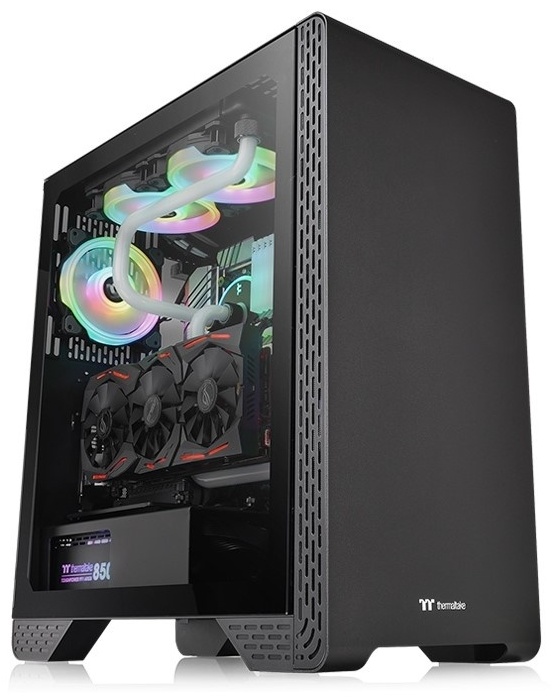 Thermaltake S300 TG CA-1P5-00M1WN-00 черный