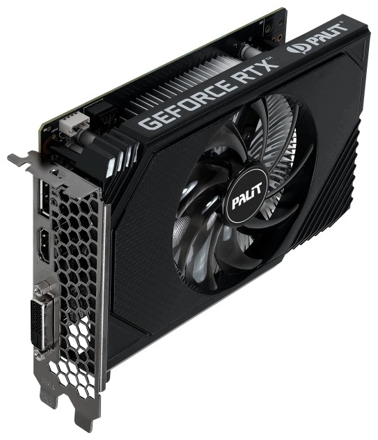 Видеокарта Palit RTX GeForce 3050 StormX NE63050018JE-1070F, 6GB