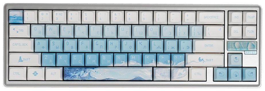 VARMILO Sword 68 Ariel VTP68 голубой