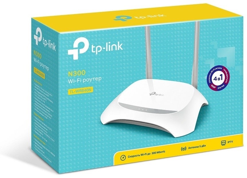 Wi-Fi роутер TP-LINK TL-WR840N