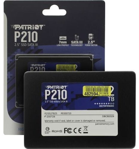 SSD Patriot P210S2TB25 2000 ГБ