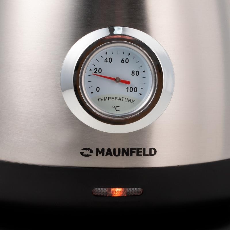 Электрочайник MAUNFELD MGK-625S серебристый