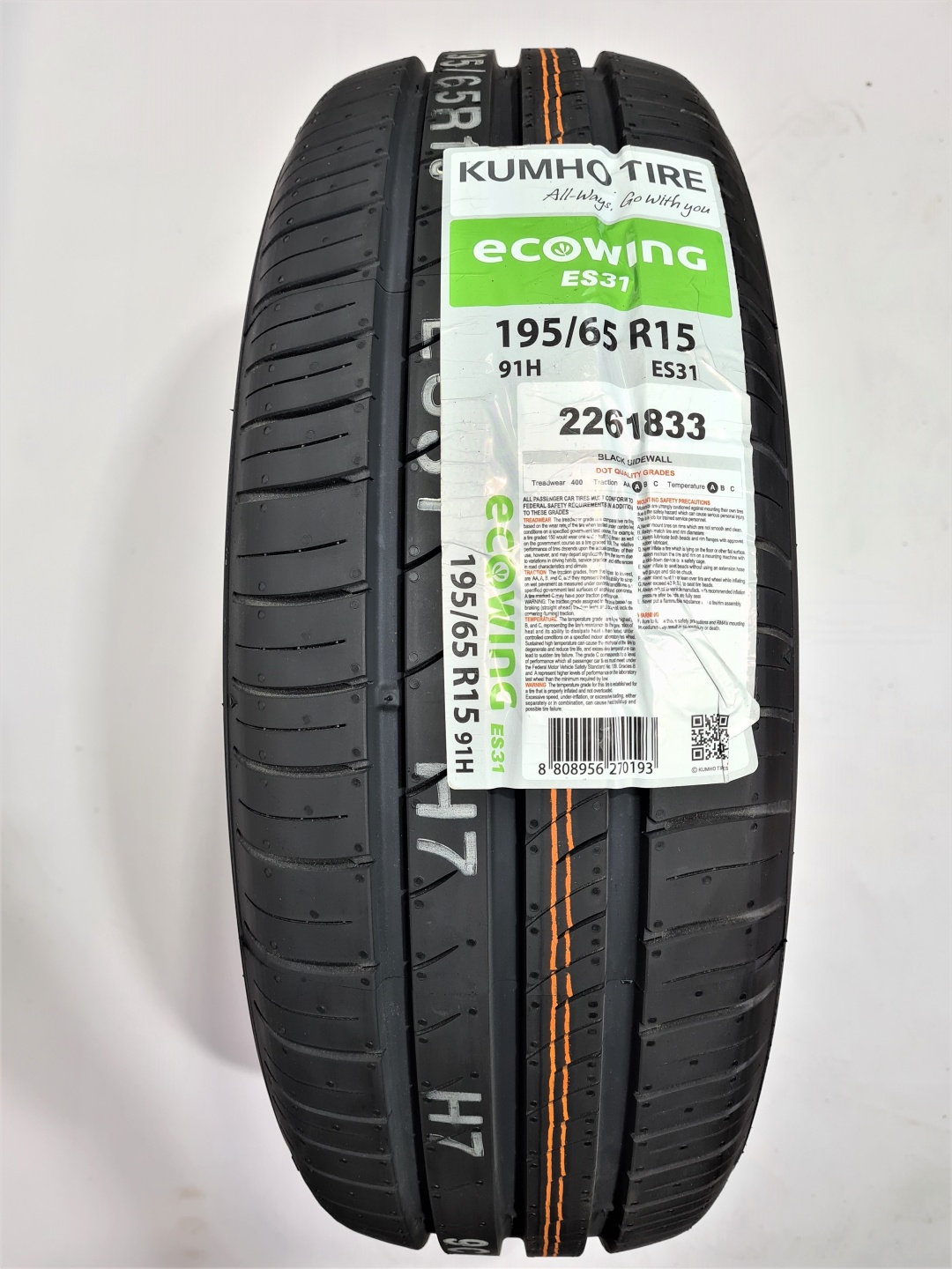 Kumho ES31 195/65 R15 91V