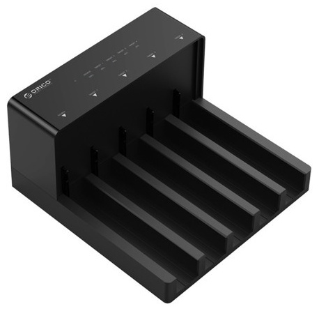 Док-станция Orico 6558US3-C-(EU)-BK, черная