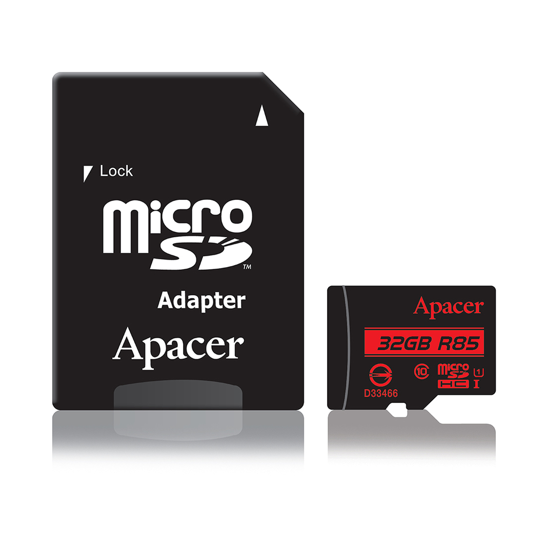 Карта памяти Apacer Micro SDHC AP32GMCSH10U5-R 32Gb