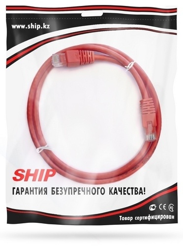 Патч корд SHIP RJ-45 - RJ-45 S6025RD0100-P