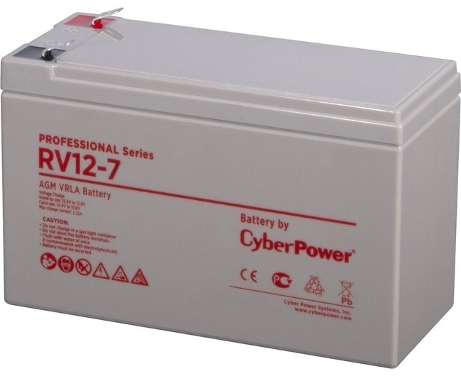 Аккумуляторная батарея CyberPower RV12-7 12В