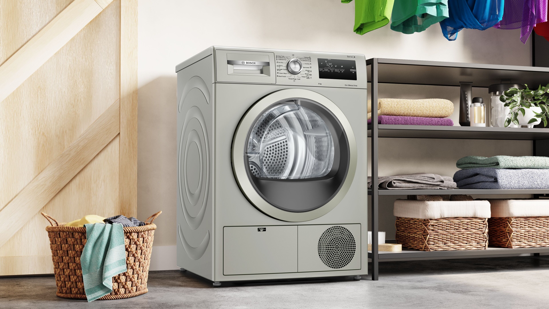 Bosch WTN86202ME серебристый