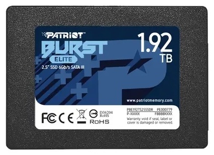 SSD Patriot Burst Elite PBE192TS25SSDR 1920 Гб