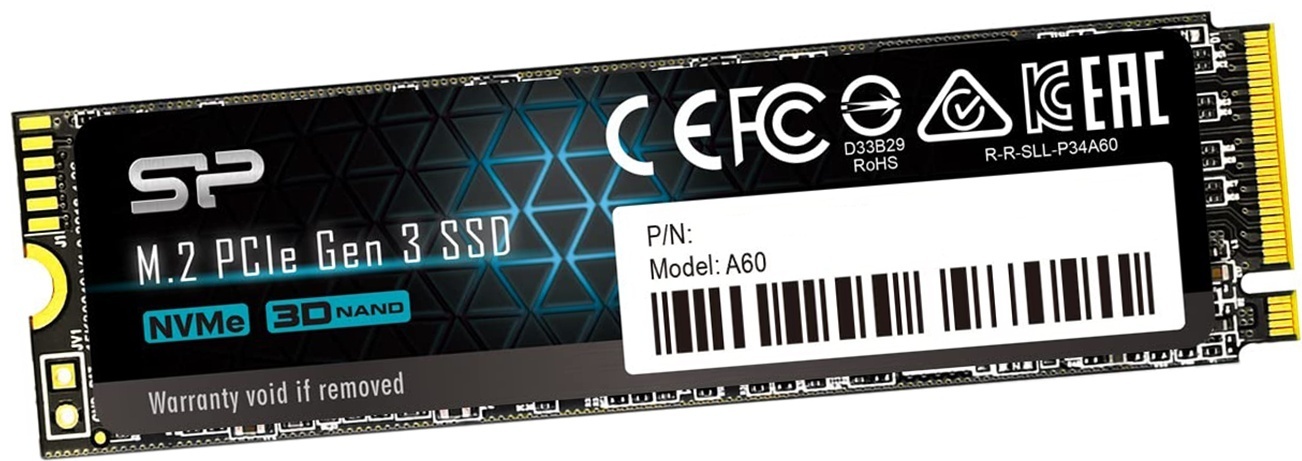 SSD Silicon Power SP002TBP34A60M28 2000 Гб