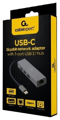 Cablexpert A-CMU3-LAN-01 серый