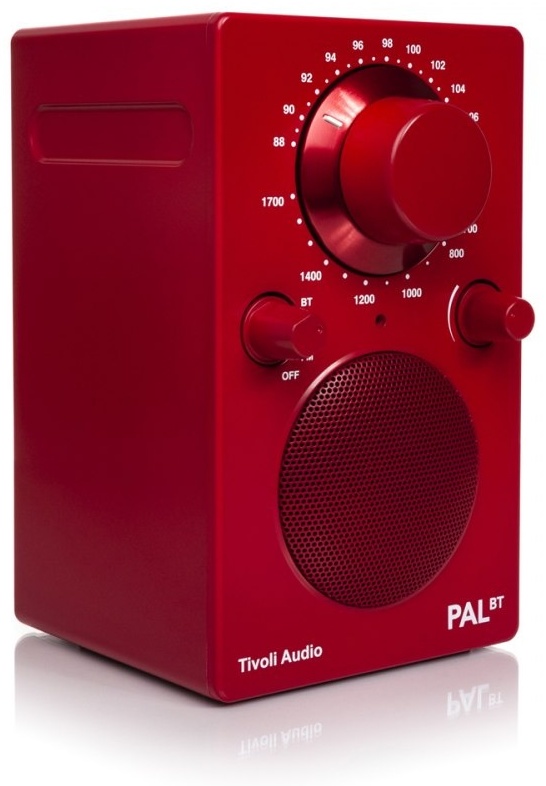 Радиоприемник Tivoli Audio PAL BT, красный