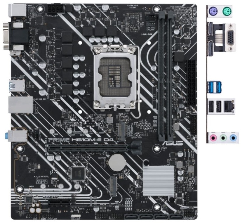 ASUS PRIME H610M-E D4-CSM