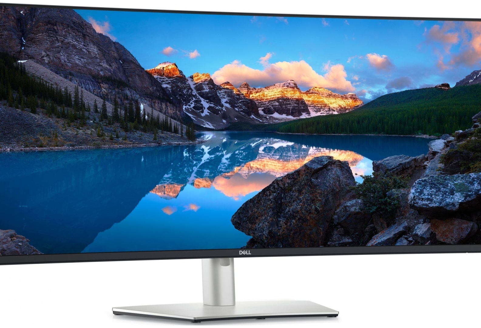 Dell U4021QW серебристый